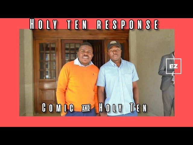 Holy Ten responds to Comic Pastor "comic pastor played a big role"