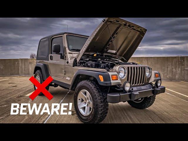 The 5 MAJOR Flaws in the 1997-2006 Jeep Wrangler TJ’s!