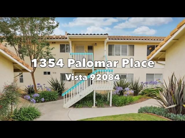 1354 Palomar Place in Vista is For Sale