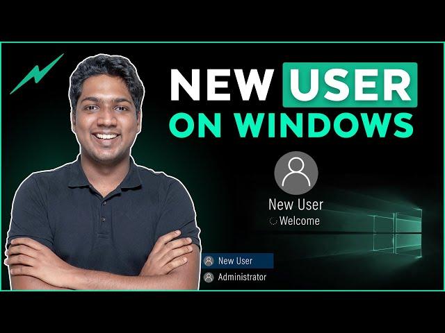 How to Create a New User Account on Windows