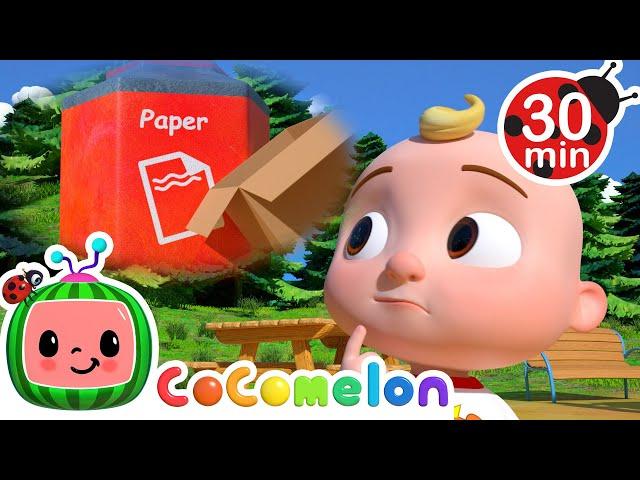 How To RECYCLE! | CoComelon Nursery Rhymes & Kids Songs | Healthy Habits and Routines