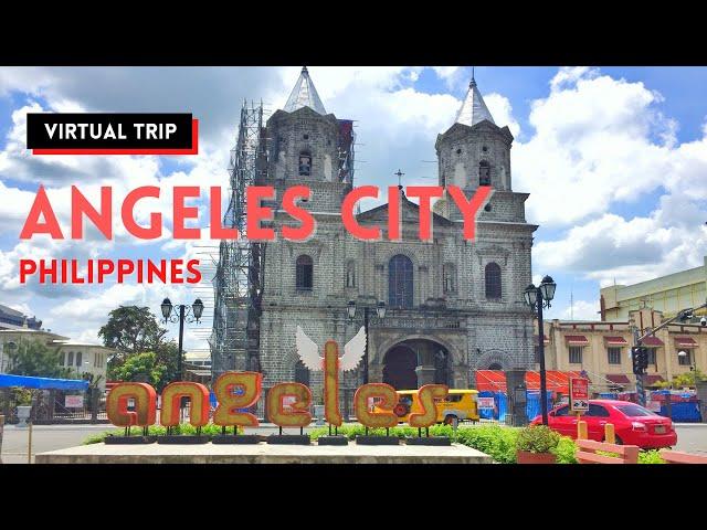 Driving around ANGELES CITY, Philippines | 4K | September 2021 | Virtual Trip