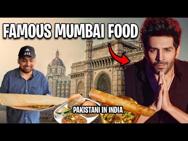 Pakistani eating Mumbai's Delicious Street Food | Kartik Aryan Home | #indianfood