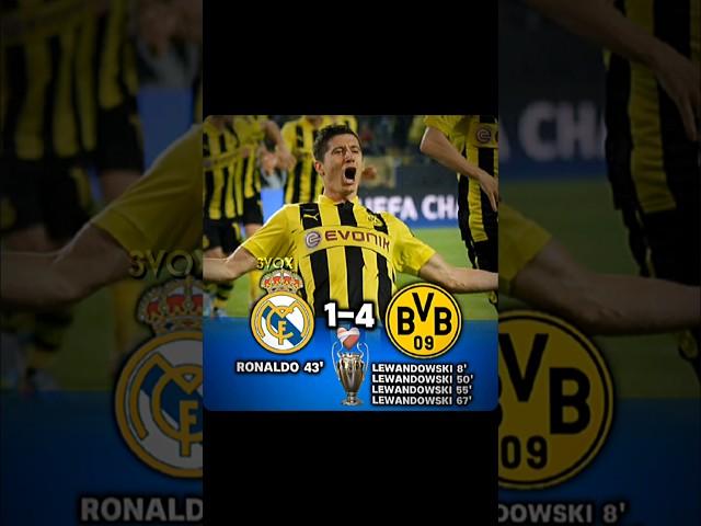 Real Madrid vs Dortmund semi final   #football #lewandowski