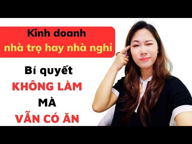 Tại sao chúng ta chỉ nên xây dựng phòng trọ cho hộ gia đình thuê mà không kinh doanh nhà nghỉ