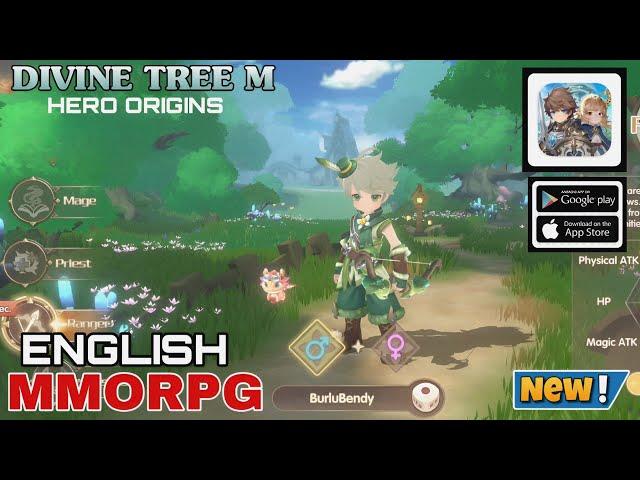 Divine Tree M Hero Origins Gameplay New MMORPG     For Android/ios 2024