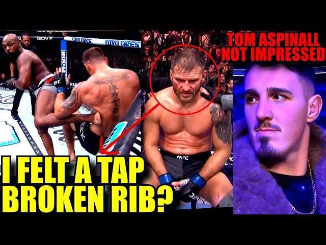 MMA WORLD Reacts to Jon Jones' BRUTAL SPINNING KICK KO of Stipe Miocic,UFC 309 Results,Tom Aspinall