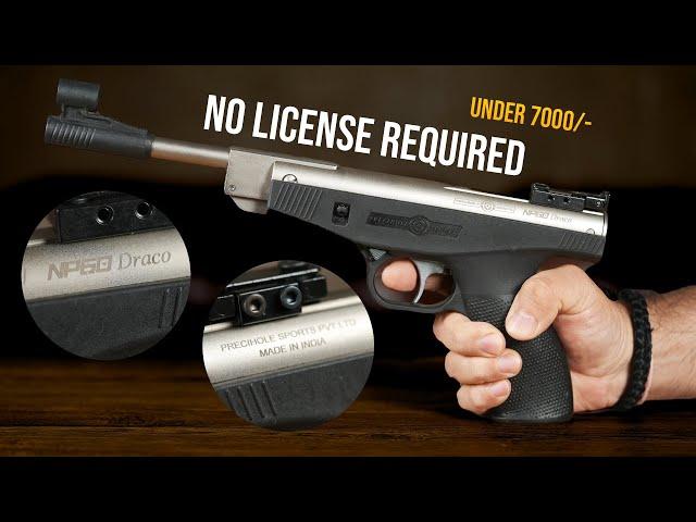 Cheapest Air Gun in India, No License required Air Gun NP60 Draco Air Pistol under 7K