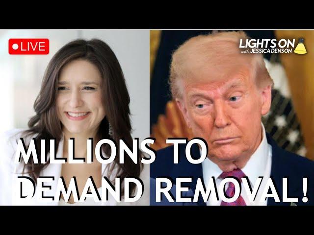 LIVE: Millions to RISE UP Demanding an END to Trump's ILLEGAL Regime | Lights On with Jessica Denson