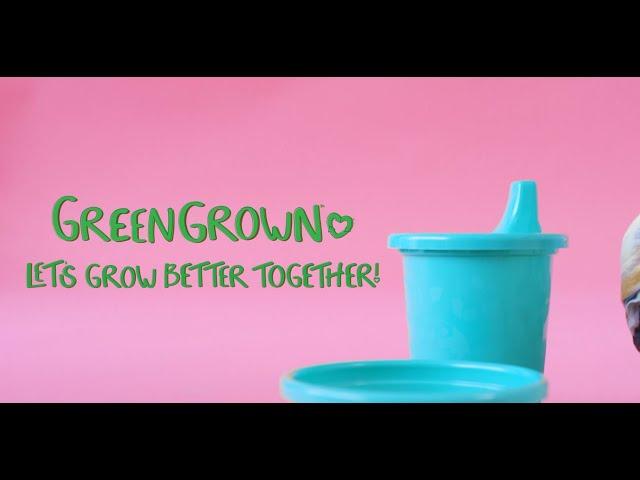 The First Years GreenGrown™ Reusable Spill-Proof Cups, Bowls and Flatware