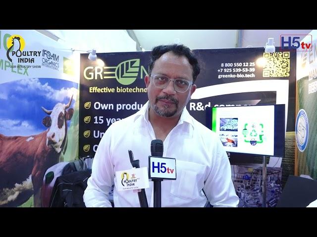 Chandrashekar | Greenko Biotechnologies | | 16th Edition of Poultry India Exhibition at Hitex | h5tv