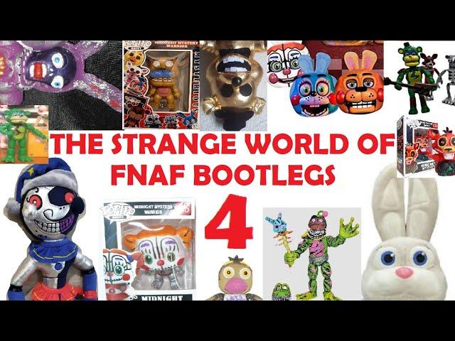 The Absolute WEIRDEST FNAF Bootlegs! PART 4!!! | FNAF Funko Mexican Bootleg Plush Toys Review Figure