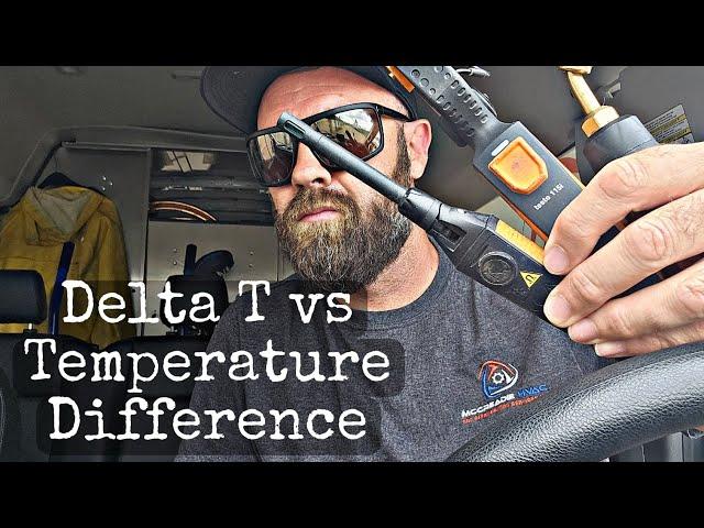 Evaporator Delta T vs Evaporator Temperature Difference