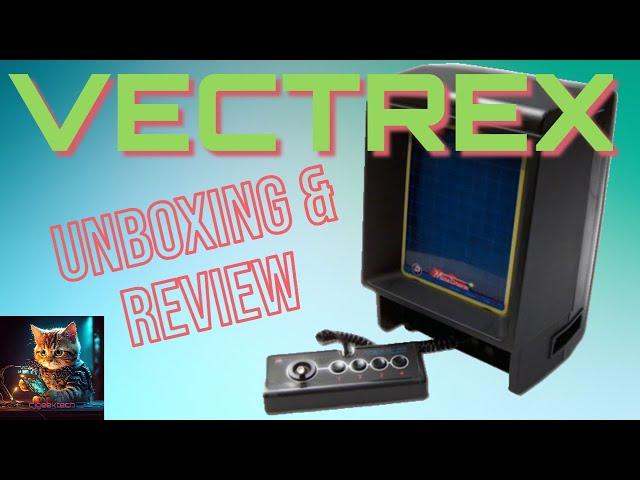 Vectrex Games Console Unboxing & Review