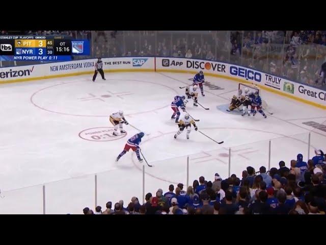 Artemi Panarin Scores Game 7 OT Goal to Beat Penguins! (5/15/22)