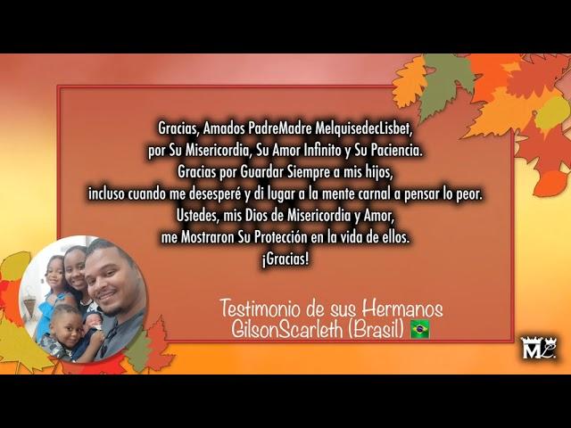 Testimonio de sus Hermanos GilsonScarleth (Brasil) Disponible Ahora en ReyDeSalem.com 25/11/24