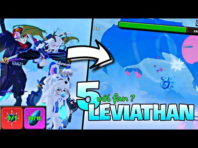 Mất bao lâu để tìm và đánh bại 5 leviathan ? | Đảo băng hiện tại rất dễ tìm trong bloxfruit !!!