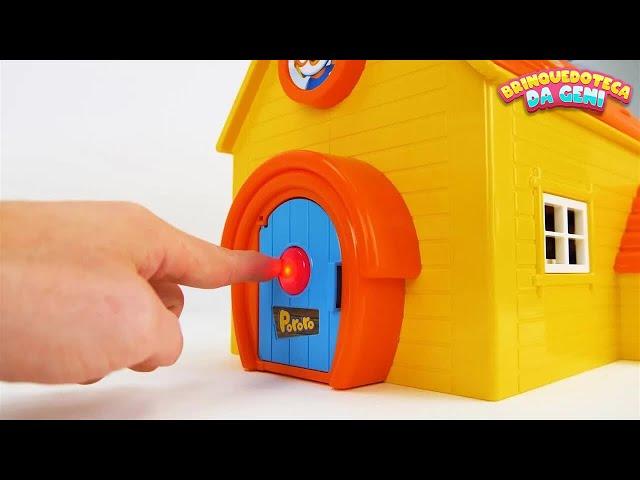 Crianças, Vamos Aprender Palavras Habituais Com A Divertida Casa De Brinquedo do Pororo!