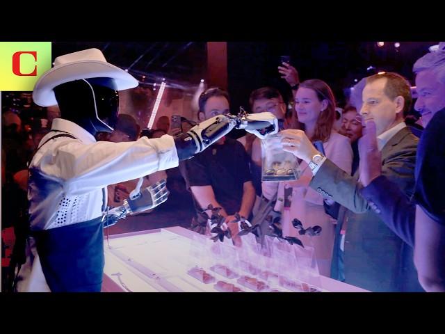 Elon Musk Puts Optimus to Work at 'We, Robot' Event