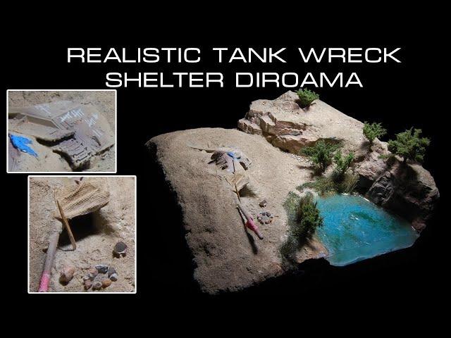 How to Make a Survival Shelter out of a Tank Wreck