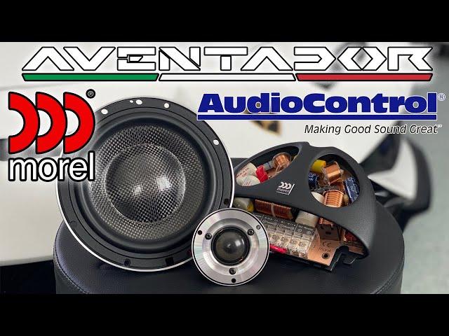 Aventador Stereo Upgrade - Morel Supremo 602 & AudioControl D-6.1200 (Amp + Tweeters + Mids)