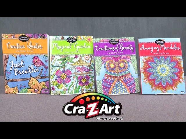 Timeless Creations Coloring Books from Cra-Z-Art