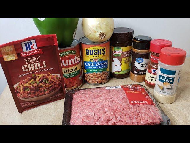 Easy Chilli Recipe #chilli #mccormick