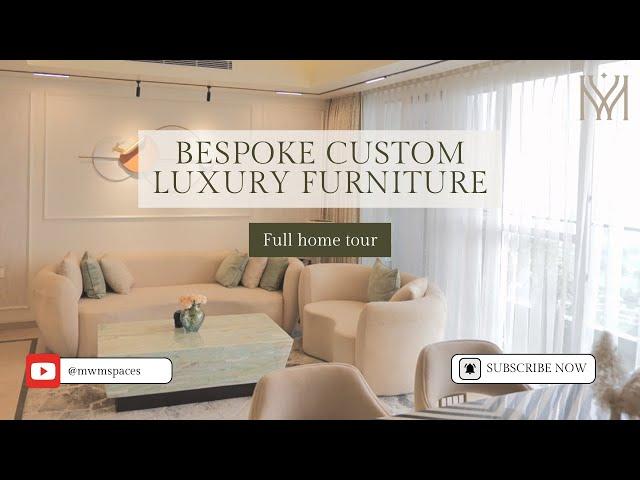 Bespoke Custom Luxury Furniture | Home Furnishing | Home Tour by MWM Spaces Pvt Ltd, Gurgaon