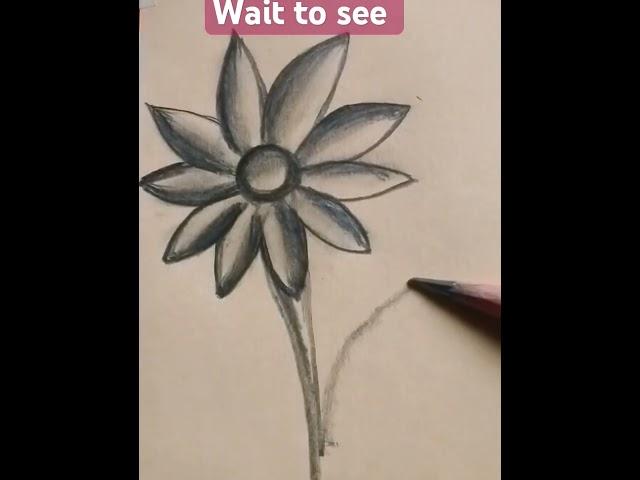 How to easy sunflower#remixart #drawing#flower#sunflower