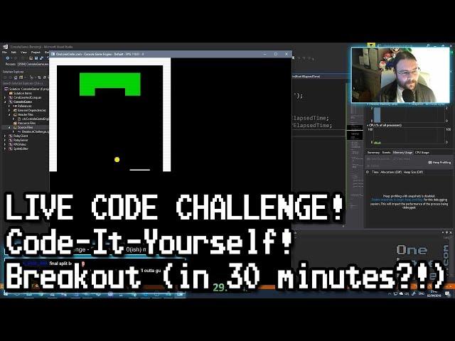 Code-It-Yourself Breakout in 30 minutes?