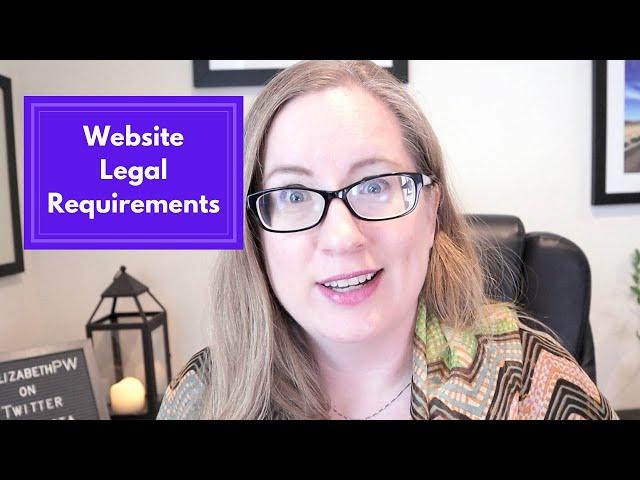 6 Legal Requirements for a Website | Website Legal Documents | Legal Compliance