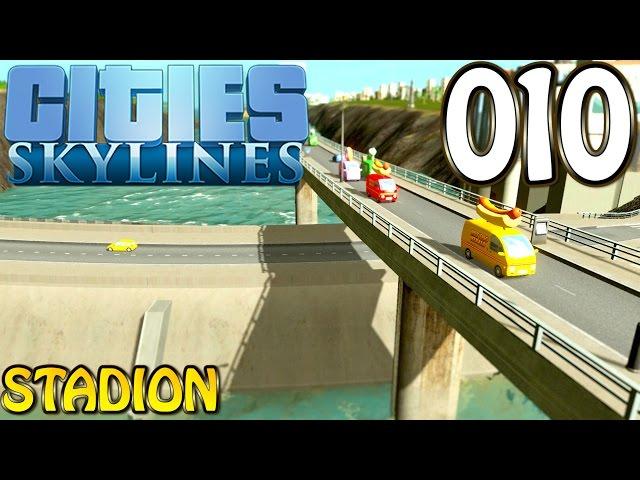 Cities Skylines Deutsch #010 Stadion (Let's Play Cities: Skylines Gameplay German)