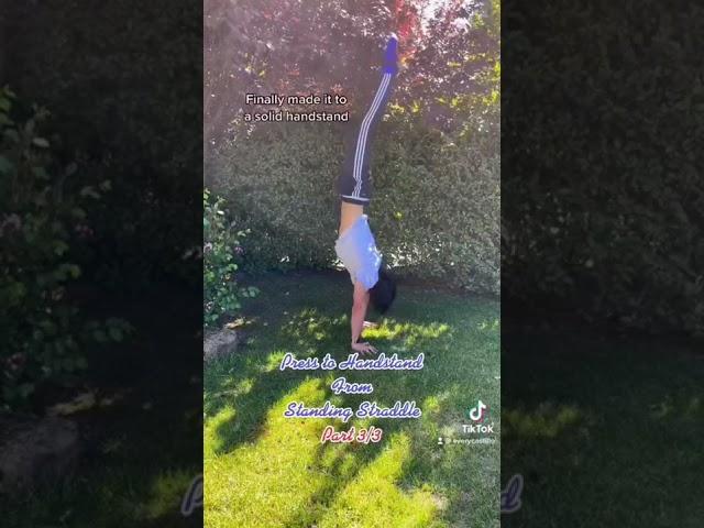 Press Handstand Practice: Part 3