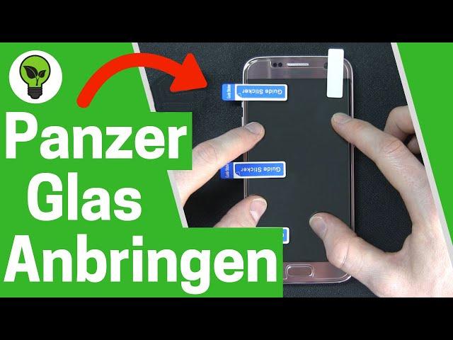 Handy Panzerglas Anbringen  TOP ANLEITUNG: Wie Schutzfolie auf Iphone, Samsung & Huawei Aufkleben?