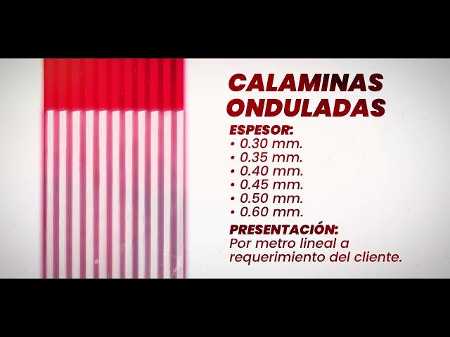 CALAMINAS ONDULADAS