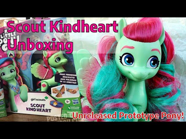 Scout Kindheart Girl Scout Pony MLP G5: An Unreleased Prototype Pony (History and Unboxing)