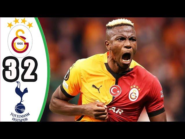 Galatasaray vs Tottenham 3-2 | All Goals & Extended Highlights | Europa League 2024/25