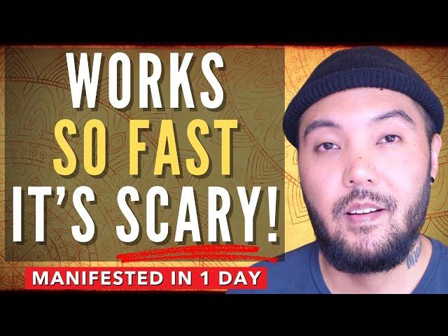 Manifest So Fast It’s Scary! (Rare Neville Goddard Technique) | Law of Assumption