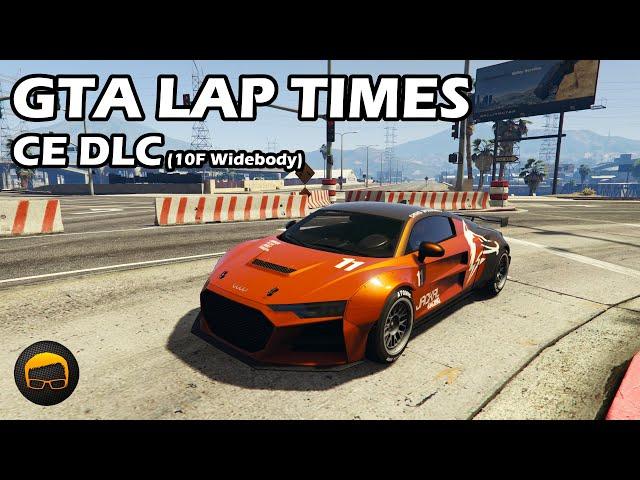 Fastest CE DLC Cars (10F Widebody) - GTA 5 Best Fully Upgraded Cars Lap Time Countdown