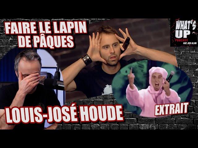 Faire le LAPIN DE PÂQUES / Louis-José Houde / What's Up Podcast (Extrait)