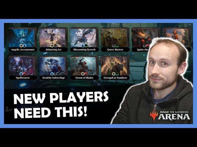 The EASIEST Format for New Players - Starter Deck Duel | MTG Arena Beginner Guide