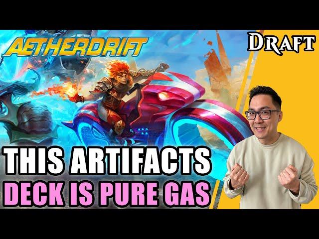 These Uncommons Gave Me Infinite Value | Aetherdrift Draft | Early Access Event | MTG Arena