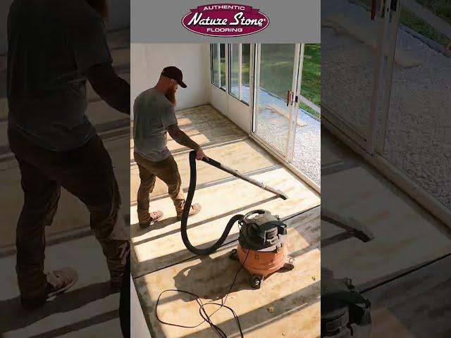 Nature Stone Sunroom Transformation Timelapse! Wow!