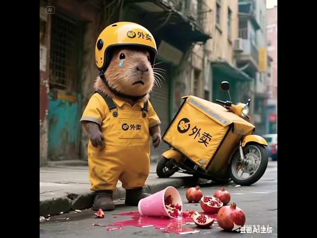 Poor Capybara #capybara #foryou #animals #cute #shortvideo #shorts