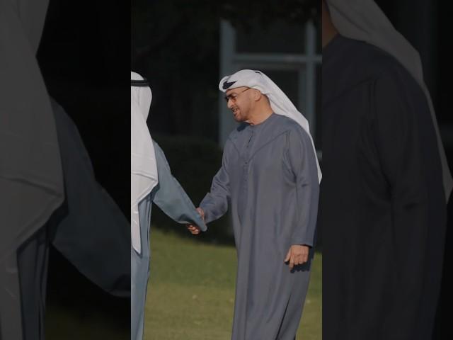 Sheikh Mohammed Bin Zayed Al Nahyan Meets Sheikh Mohammed Bin Rashid Al Maktoum Throwback