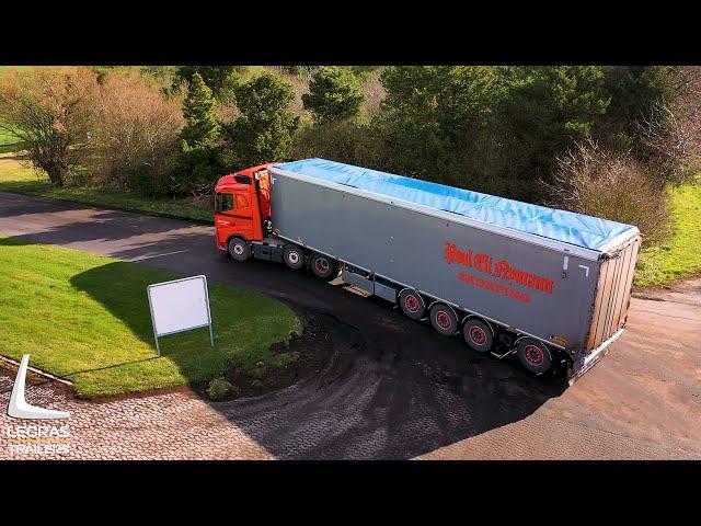 Legras walking floor Trailers Ecotop Lift Header