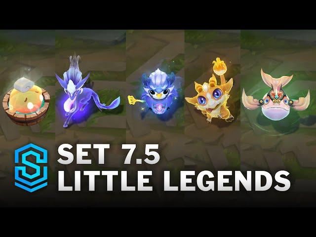 Set 7.5 Uncharted Realms Little Legends | Prancie, Bungo, Pengu, Starmaw & Sauna Sprite