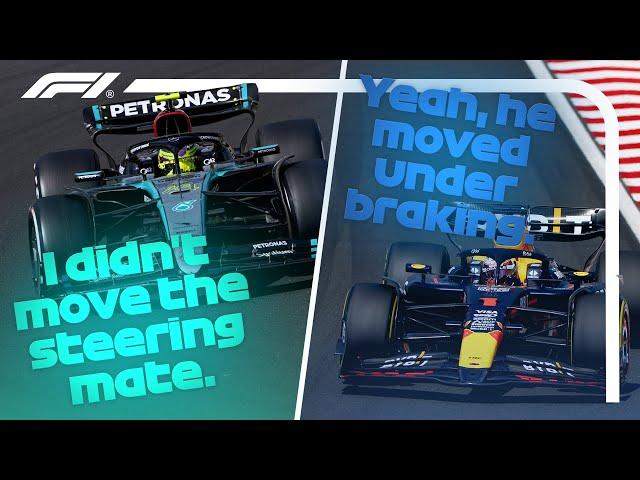 Hamilton & Verstappen Collide In Epic Late-Race Battle In Hungary! | Extended Battles