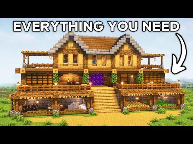 Minecraft: Ultimate Survival House Tutorial