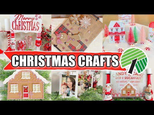 6 Dollar Tree Christmas Crafts using Ultimate Christmas Mystery Box!